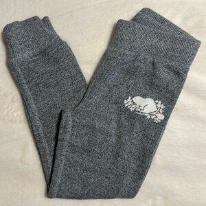 Roots Fleece Lined Leggings, Youth (6)